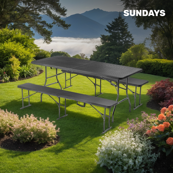 Комплект складной мебели Sundays AC-Z180R-2/AC-ZD183R