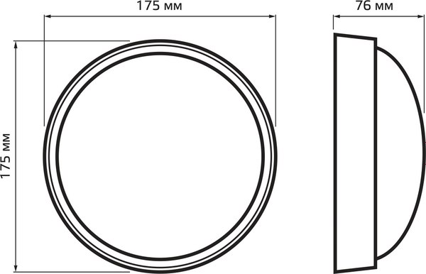Светильник ЖКХ Gauss 141411215