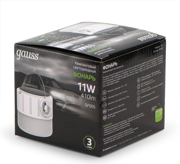 Фонарь Gauss GFL005 / GF005