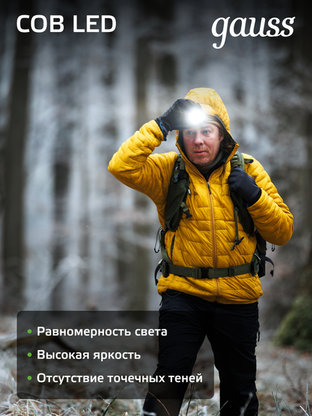 Фонарь Gauss GFL409 / GF409