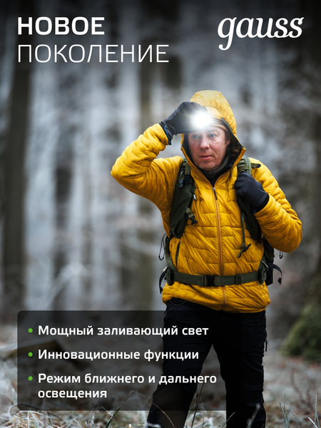 Фонарь Gauss GFL411 / GF411