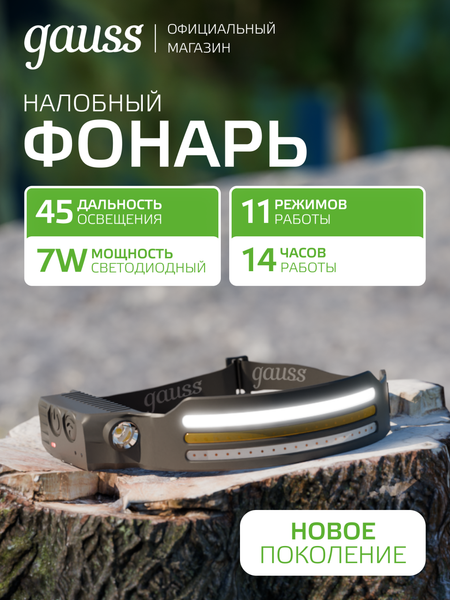 Фонарь Gauss GFL412 / GF412