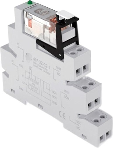 Реле интерфейсное Asiaon HF41F-2Z-C2-1 / HF41-2CO24DC - фото