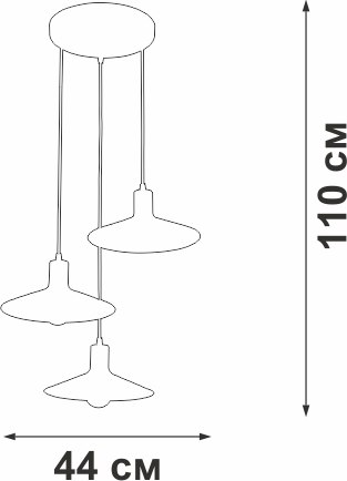 Люстра Vitaluce V3094-1/3S