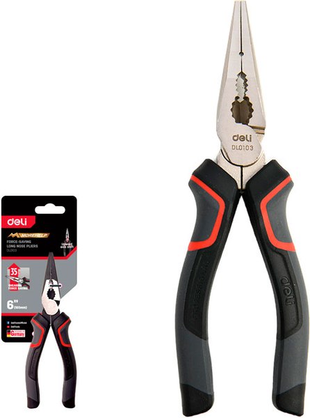 Длинногубцы Deli EDL0103