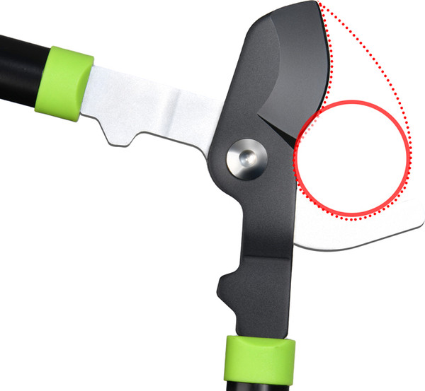 Сучкорез механический Deli EDL2779 (черный/зеленый)