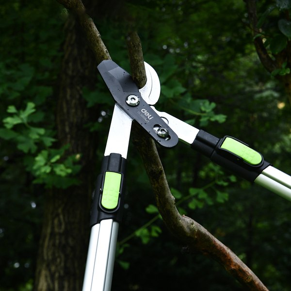 Сучкорез механический Deli EDL580423 (черный/зеленый)