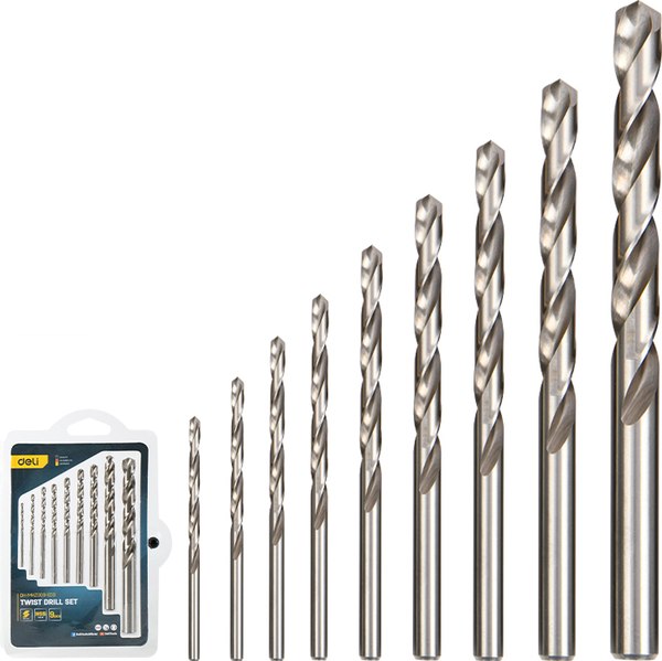 Набор сверл Deli EDH-MHZ009-ED3