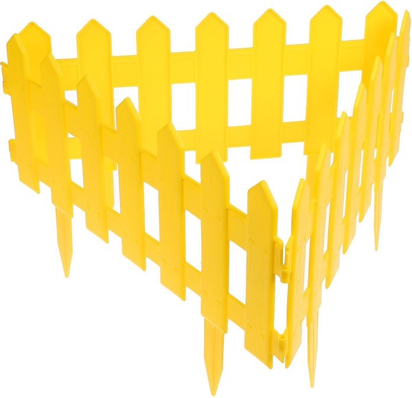 Изгородь декоративная Мастер Сад Палисадник 30x196см 4 секции / 2152311