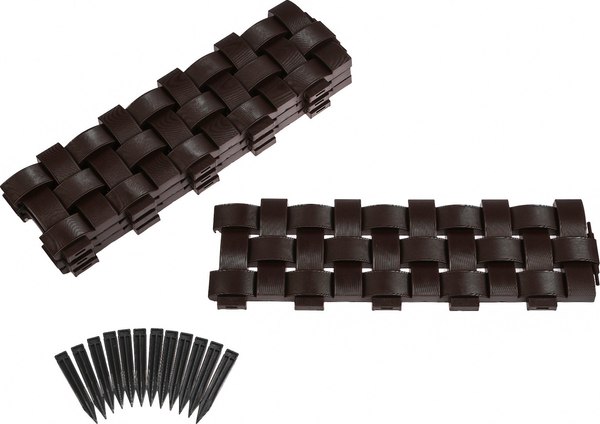 Изгородь декоративная Мастер Сад 19.5x240см 4 секции / 4366894