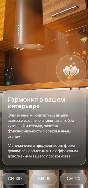 Вытяжка коробчатая Garlyn CH-110