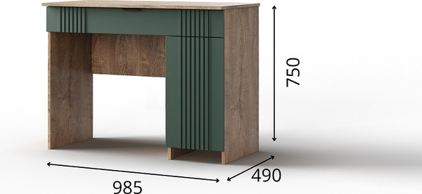 Туалетный столик Мебель-КМК Герта КМК 0979.21