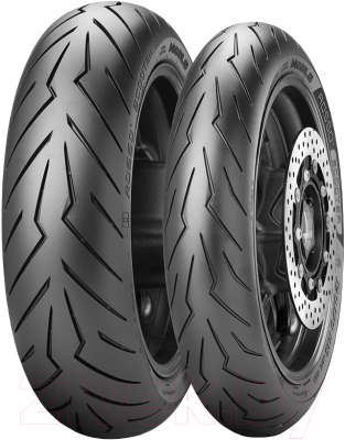 Мотошина передняя Pirelli Diablo Rosso Scooter 120/70R15 56H TL - фото