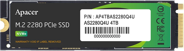 SSD диск Apacer 4TB (AP4TBAS2280Q4U-1) - фото