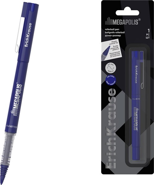Ручка-роллер Erich Krause Megapolis Stick / 63826