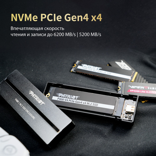 SSD диск Patriot P400 1TB (P400VP1TBM28H)