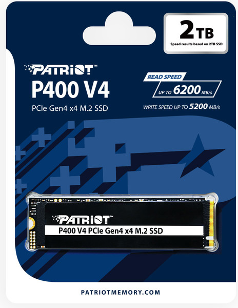 SSD диск Patriot P400 2TB (P400VP2TBM28H)