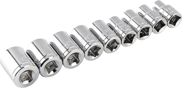 Набор головок слесарных Deli EDL2010T