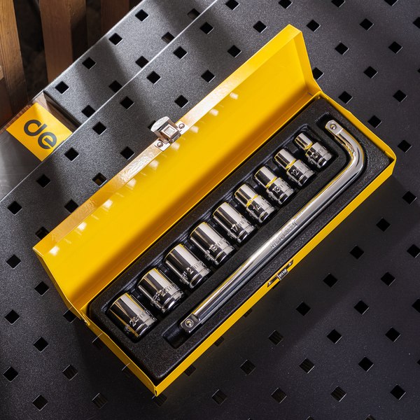 Набор головок слесарных Deli EDL2010T