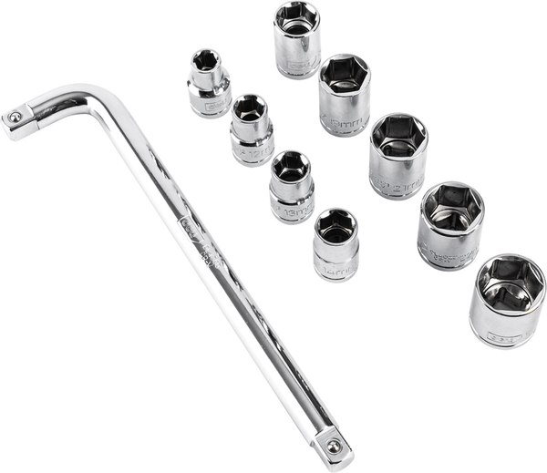 Набор головок слесарных Deli EDL2010T