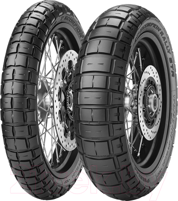 Мотошина передняя Pirelli Scorpion Rally STR 120/70R17 58H TT M+S - фото