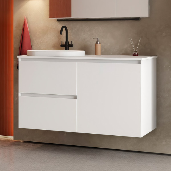 Тумба под умывальник Belux Luna НП 120-03 К - фото