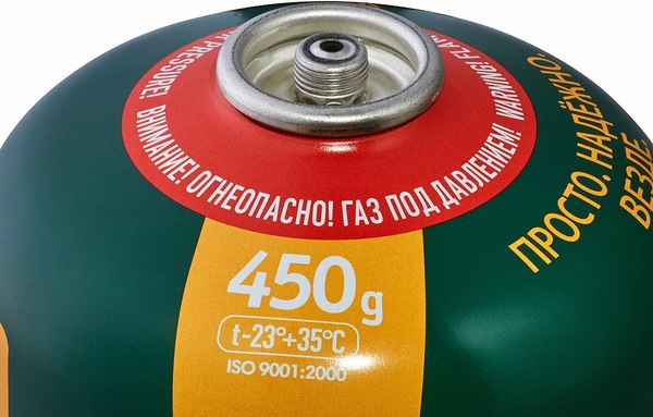 Газовый баллон туристический Tourist Standard TBR-450