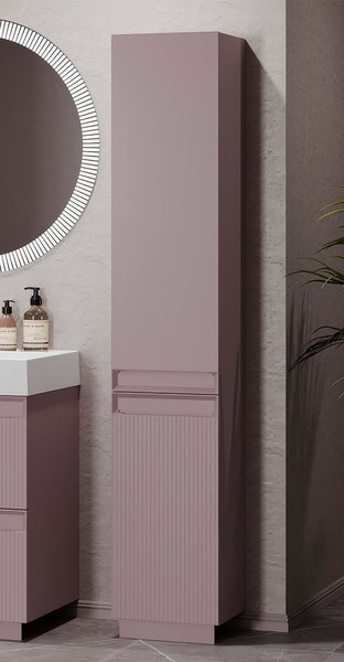 Шкаф-пенал для ванной Belux Базель П 35 - фото