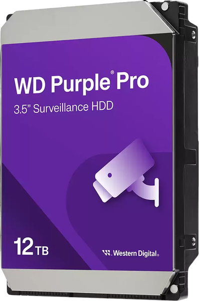 Жесткий диск Western Digital Purple Pro 12TB (WD122PURP) - фото