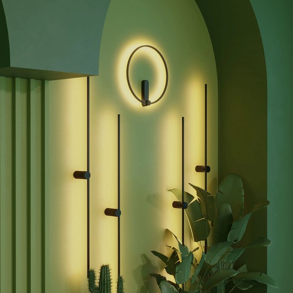 Бра Arlight SP-VINCI-M-S1200x55-12W Warm3000 BK 110deg / 036931