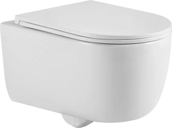 Унитаз подвесной Berges Tornas c сиденьем Slim SO - фото