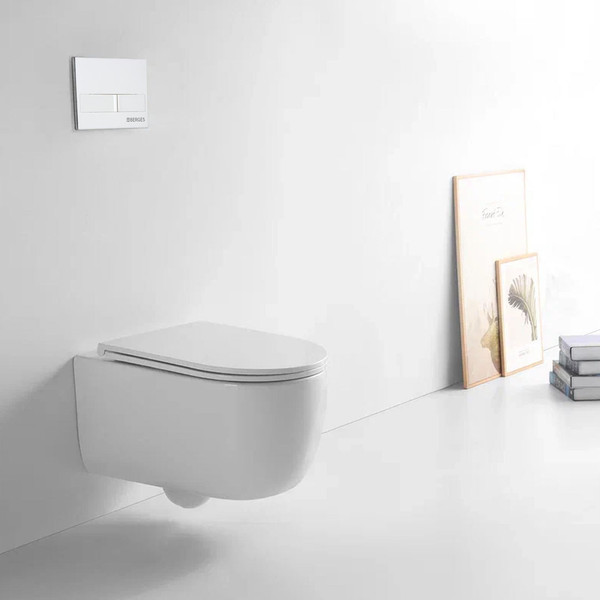 Унитаз подвесной Berges Tornas c сиденьем Slim SO