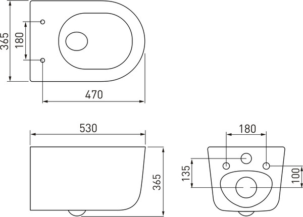 Унитаз подвесной Berges Tornas c сиденьем Slim SO
