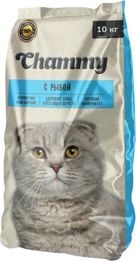 Сухой корм для кошек Chammy С рыбой - фото