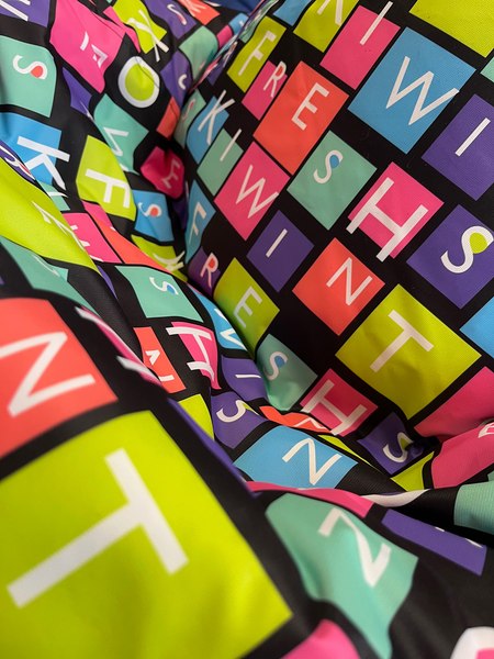 Бескаркасное кресло Flagman Груша Макси XXL Г2.11-05 Буквы