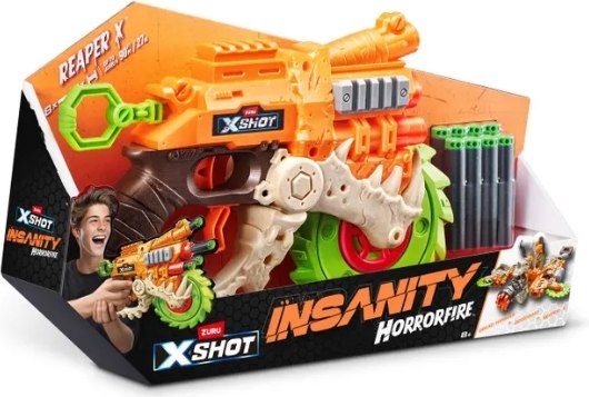 Бластер игрушечный Zuru X-Shot Insanity Reaper-X / 44152