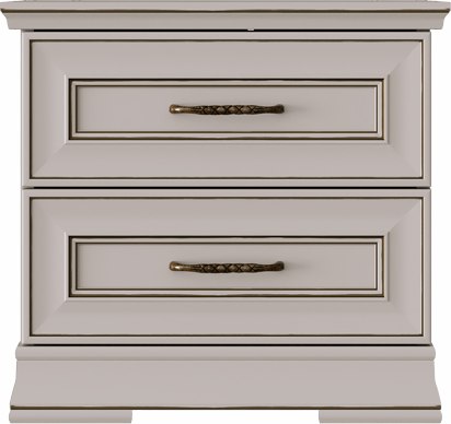 Прикроватная тумба Black Red White Florencia KOM2S - фото