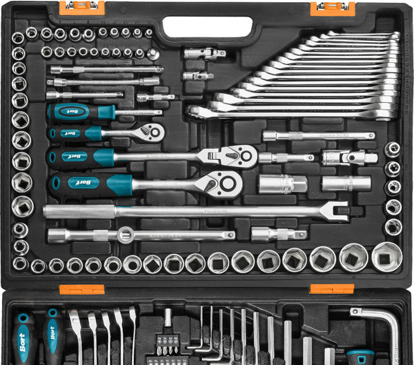 Универсальный набор инструментов Bort BTK-142U (93418705)