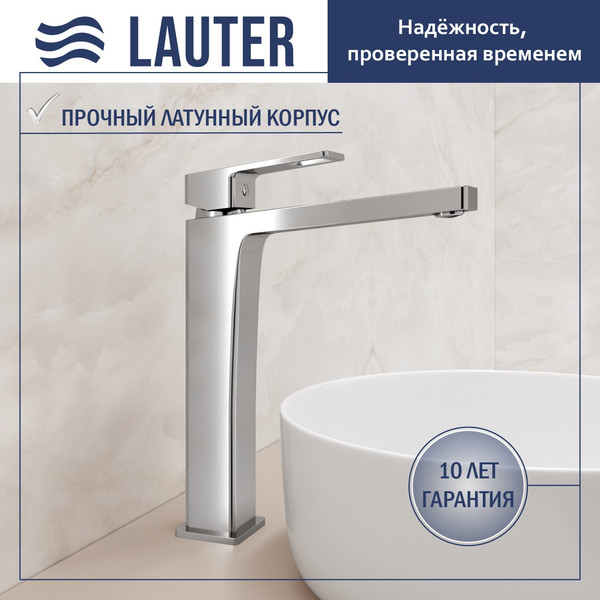 Умывальник со смесителем Lauter 21887B + Cascade 21СК655C