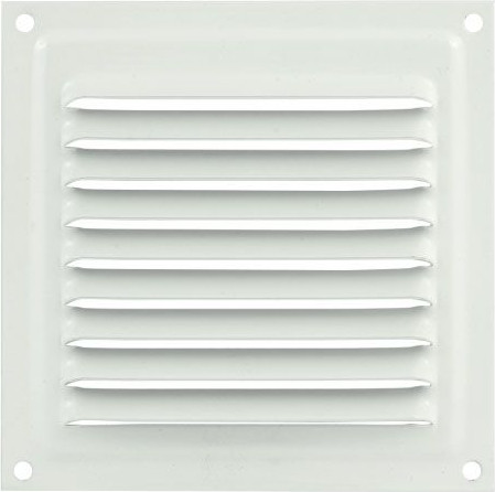 Решетка вентиляционная Нора-М 100x100 с сеткой / 7213 - фото