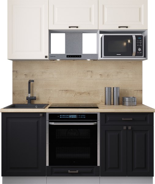 Кухонный гарнитур Интерлиния Мила Деко 1.7 - фото