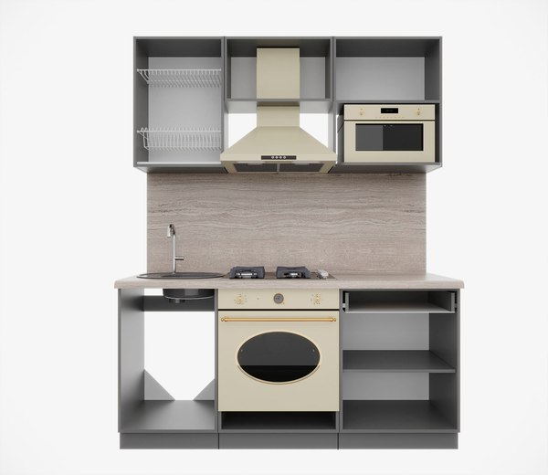 Кухонный гарнитур Интерлиния Мила Деко 1.7