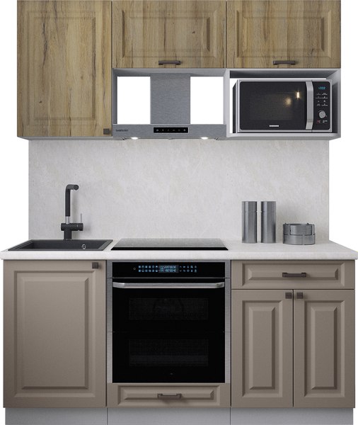 Кухонный гарнитур Интерлиния Мила Деко 1.7 - фото