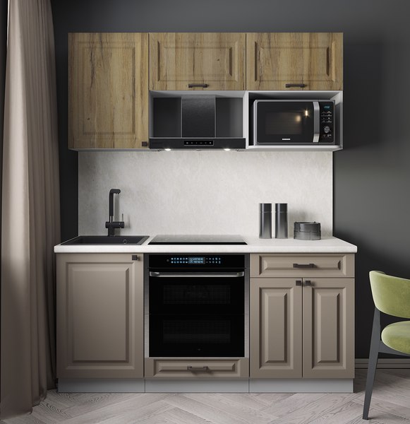 Кухонный гарнитур Интерлиния Мила Деко 1.7