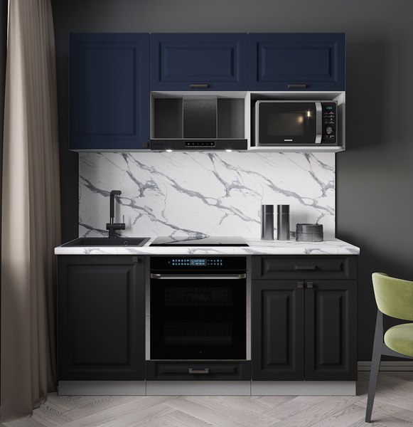 Кухонный гарнитур Интерлиния Мила Деко 1.7