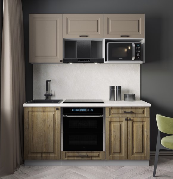 Кухонный гарнитур Интерлиния Мила Деко 1.7