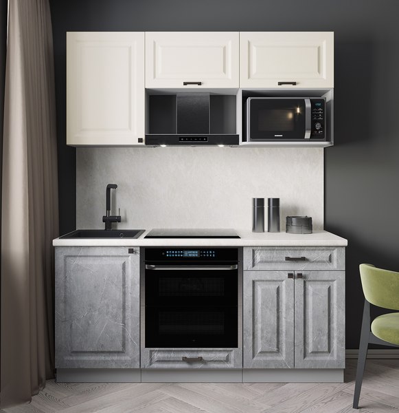 Кухонный гарнитур Интерлиния Мила Деко 1.7