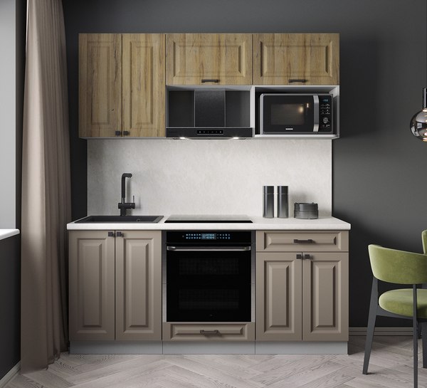 Кухонный гарнитур Интерлиния Мила Деко 1.8