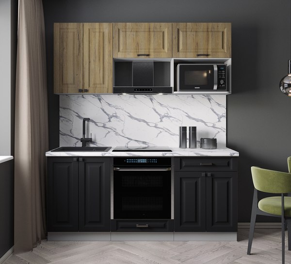 Кухонный гарнитур Интерлиния Мила Деко 1.8