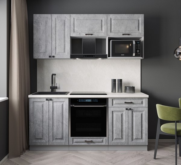 Кухонный гарнитур Интерлиния Мила Деко 1.8